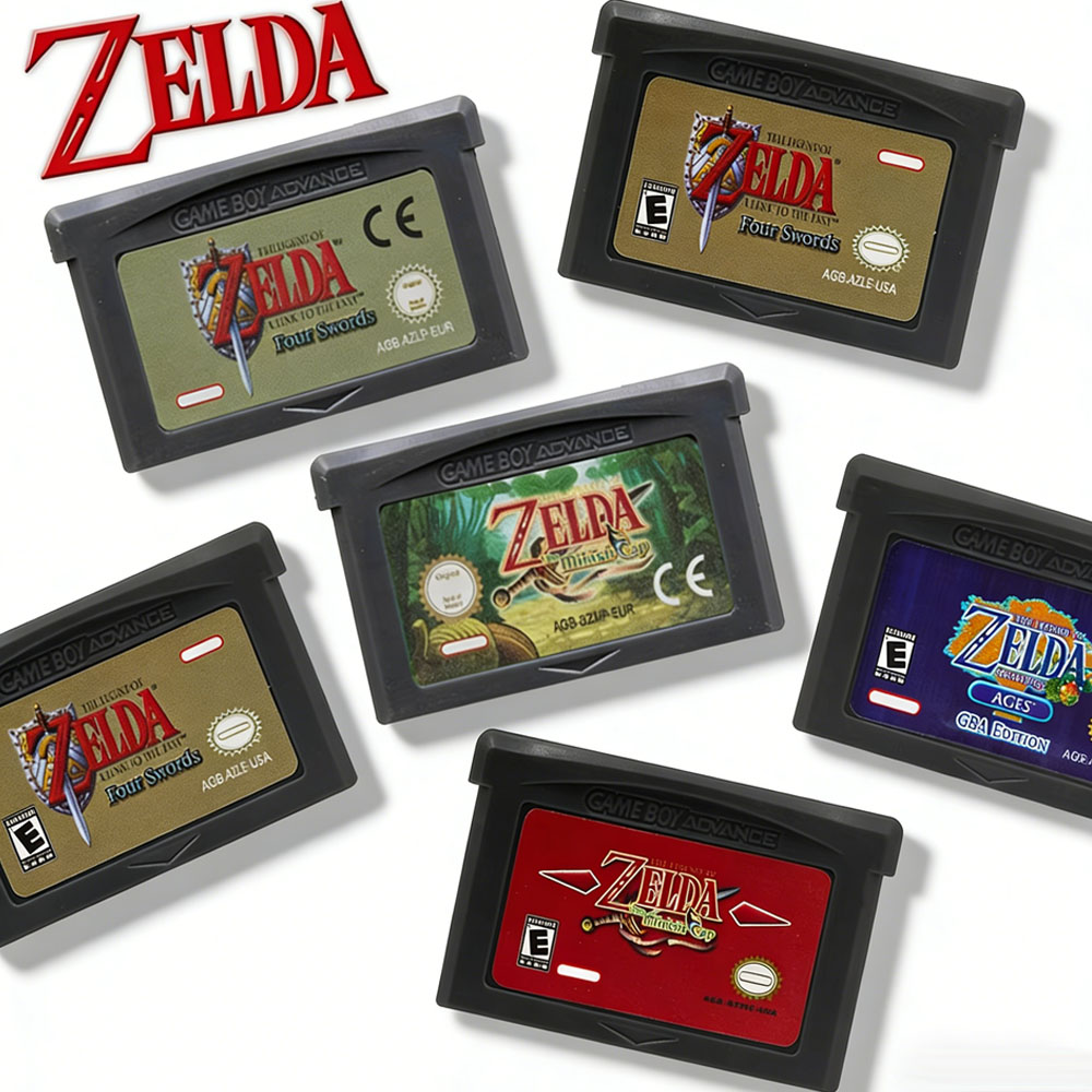 Gaming Console Zelda - GBA Game Cartridge 32 Bit Video