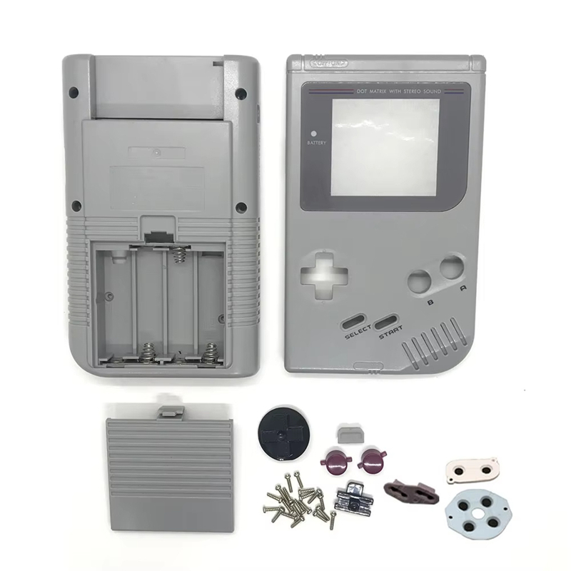 Gaming Console Buttons - Full Set GB DMG Housing Shell