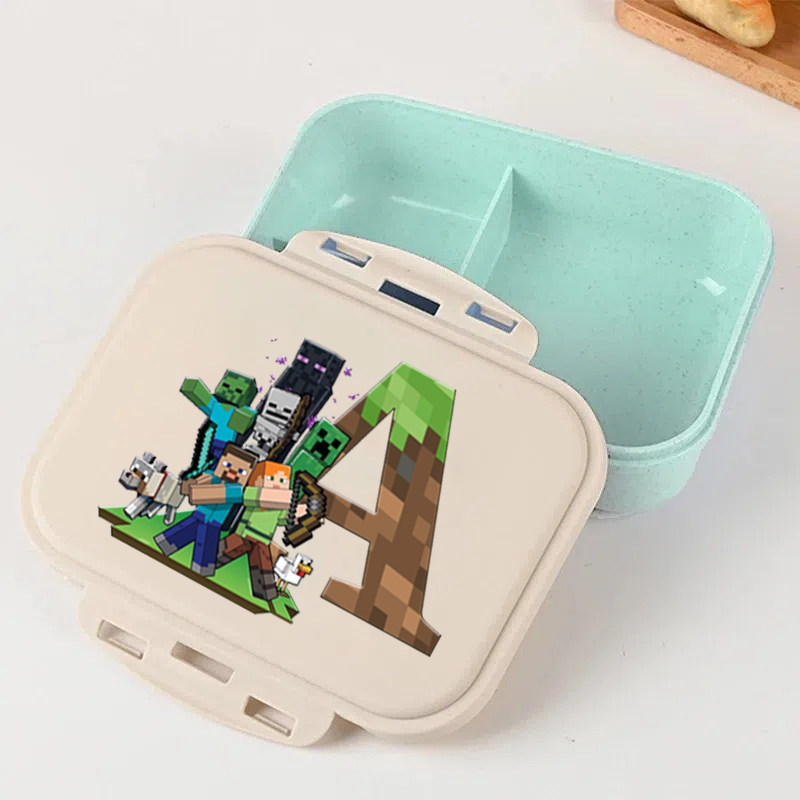 Gaming Console Minecraft - Minecrafted Bento Lunch Box Hot Pixel