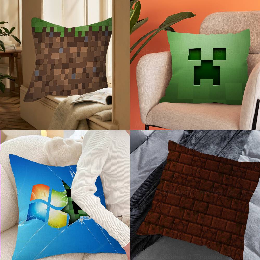PC Game M-Minecraft Pillow Gif - Gaming Console Minecraft บทวิจารณ์และราคา
