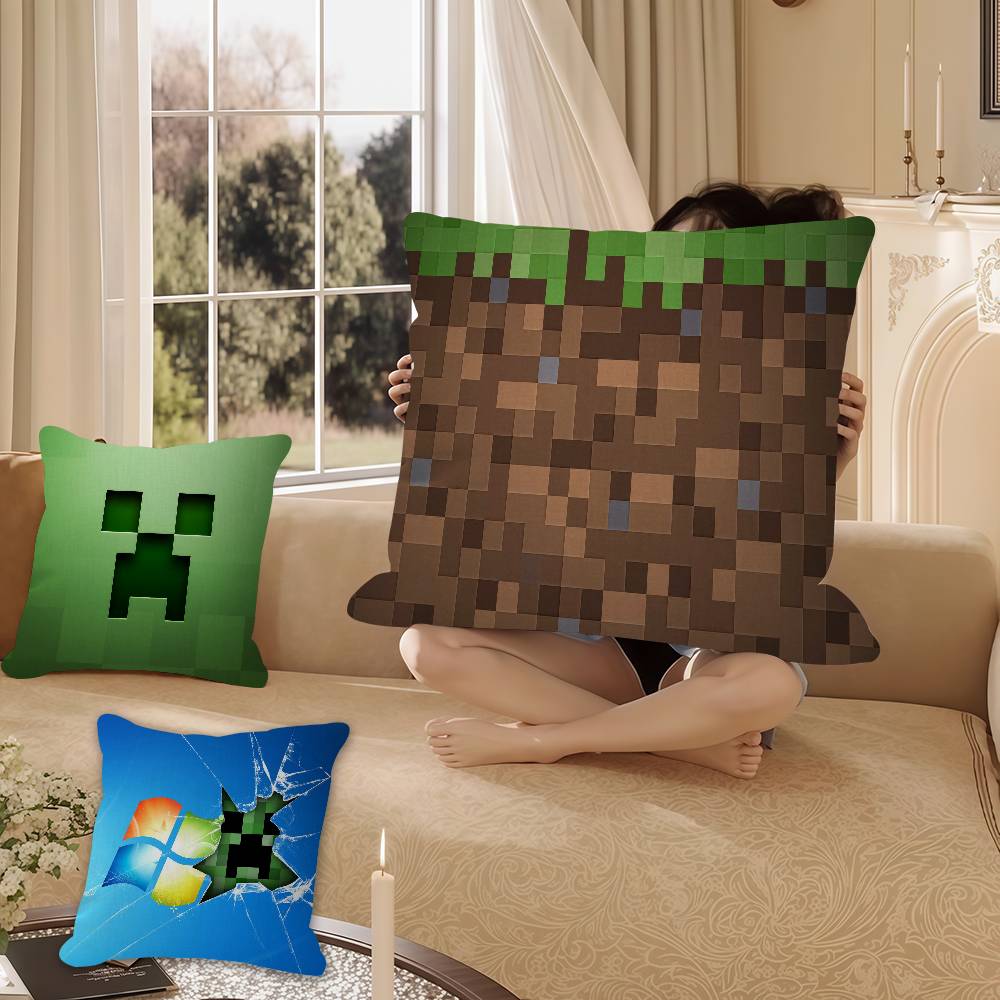PC Game M-Minecraft Pillow Gif - Gaming Console Minecraft บทวิจารณ์และราคา