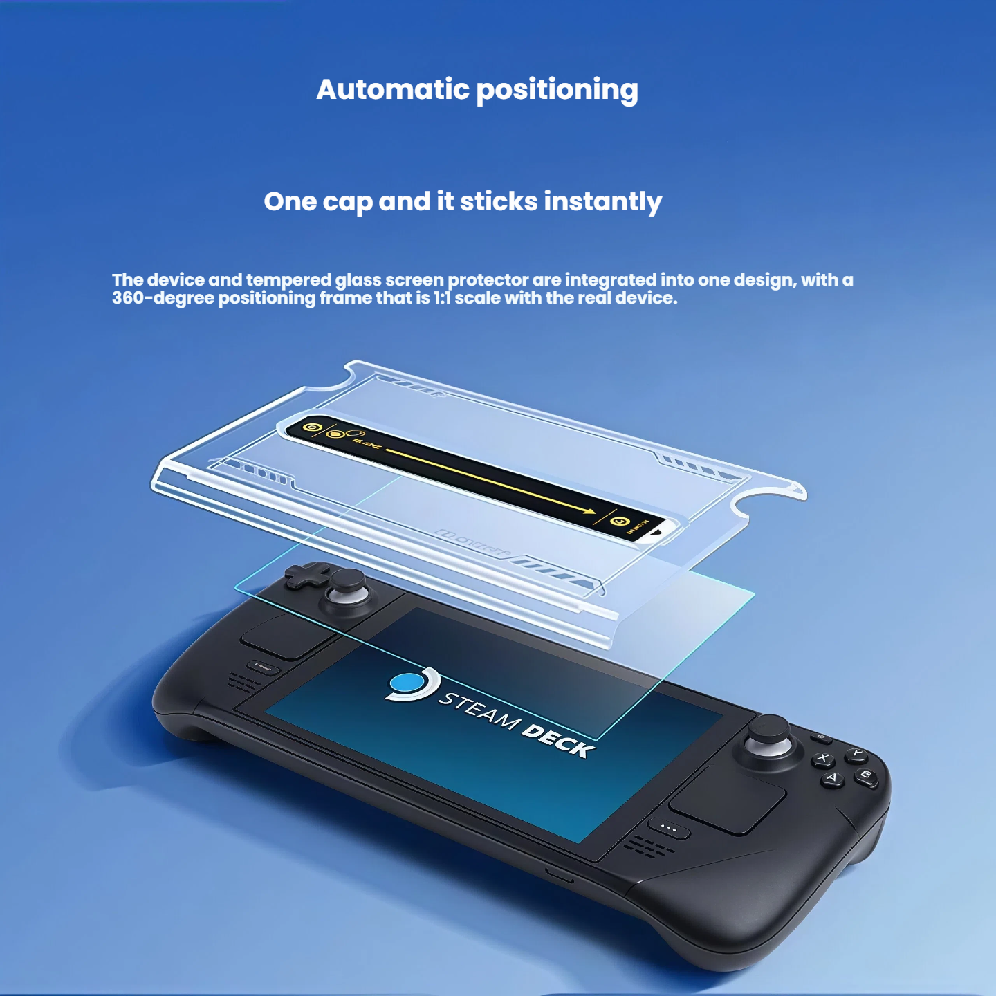HD Tempered Glass Screen Prote - Console Gaming Steam บทวิจารณ์และราคา