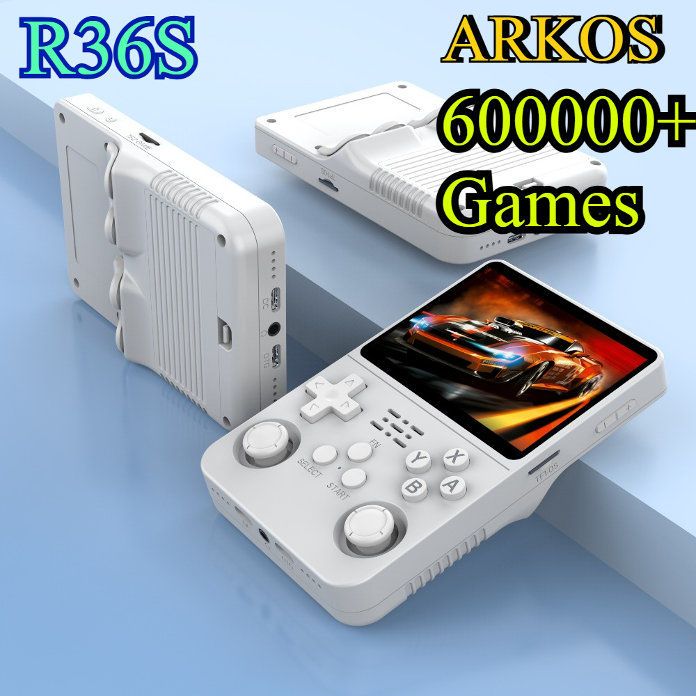 BOYHOM 256G Open Source R36S R - Gaming Console Cartoon บทวิจารณ์และราคา