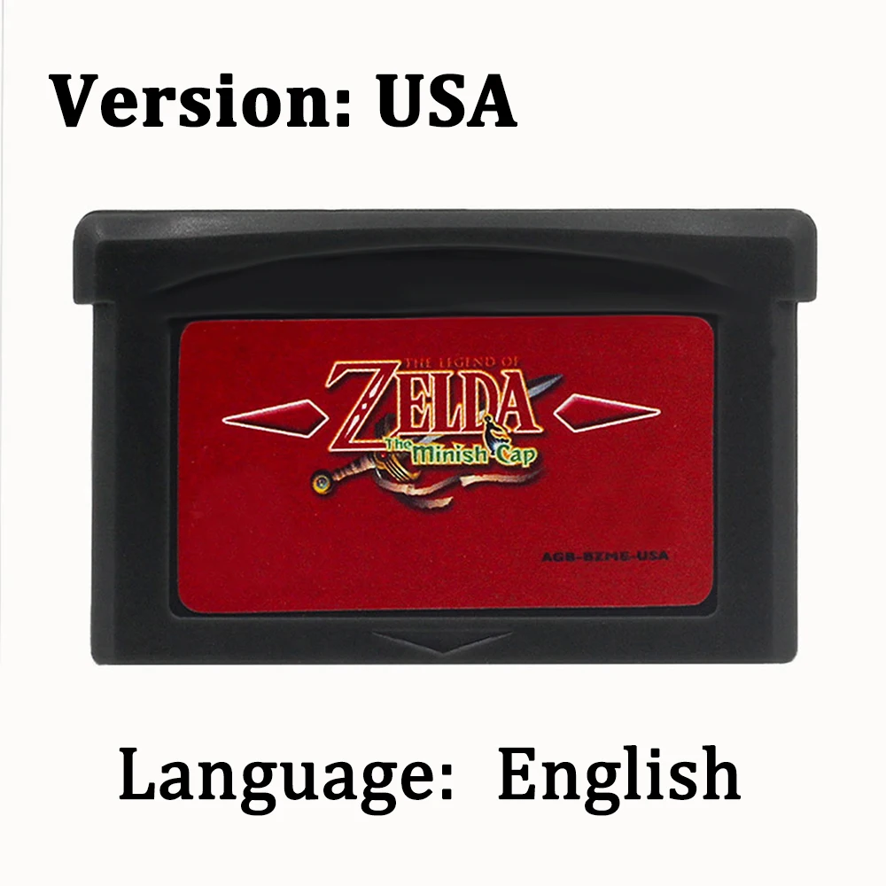 GBA Game Cartridge 32 Bit Vide - Gaming Console Zelda บทวิจารณ์และราคา