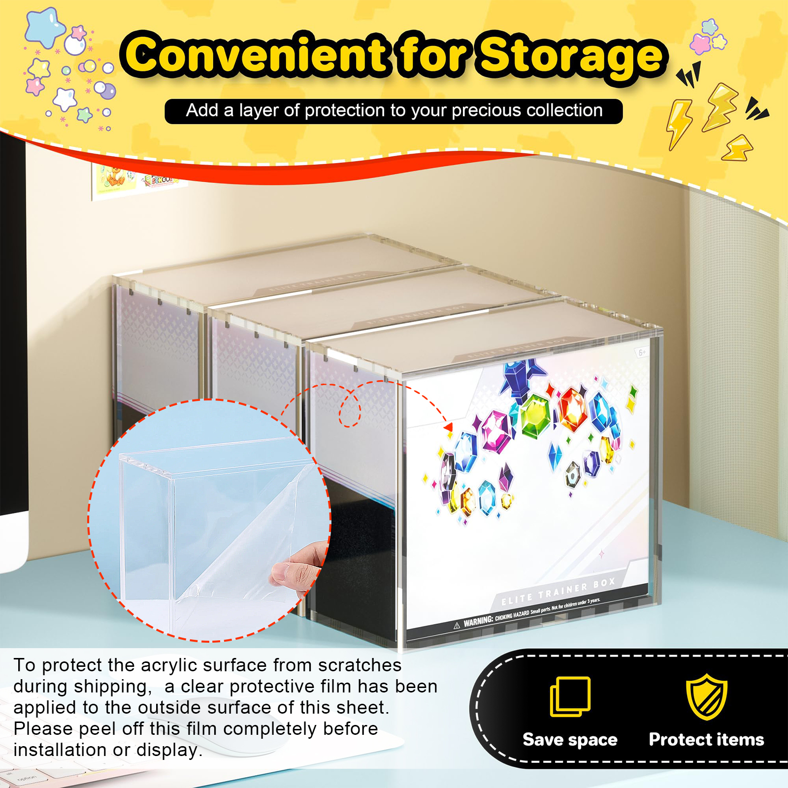 99% UV protection Magnetic Mod - Gaming Console Case บทวิจารณ์และราคา