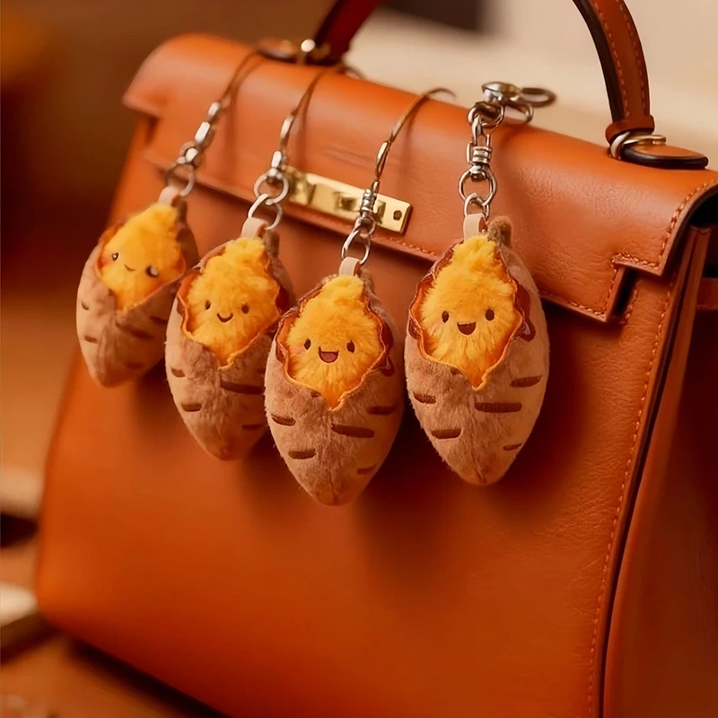 Cute Creative Roasted Sweet Po - Gaming Console Keychain บทวิจารณ์และราคา