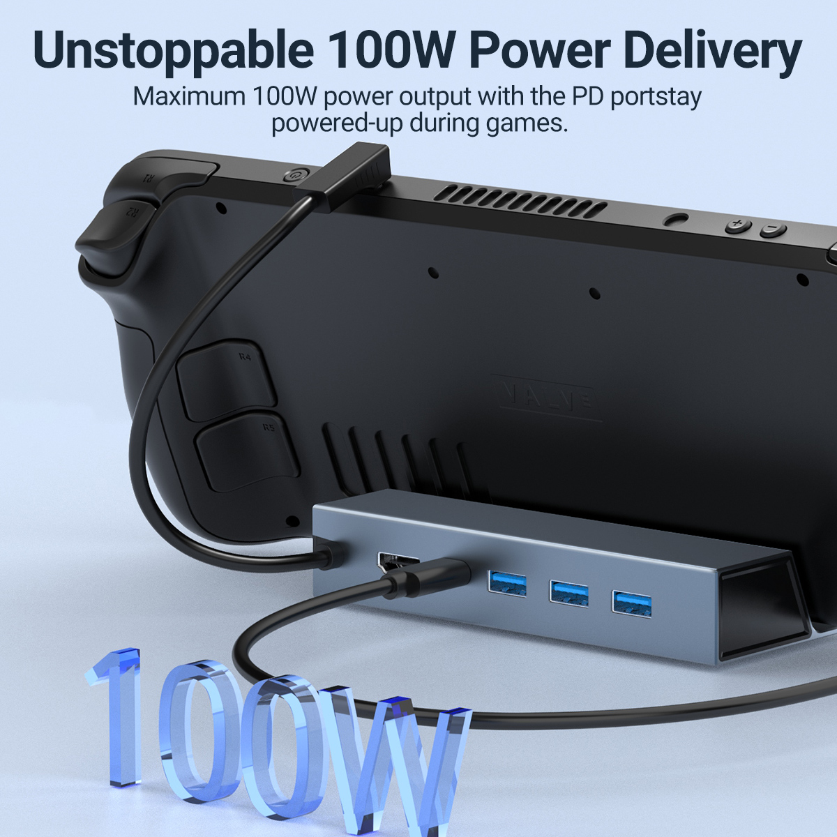 5 In 1 USB-C Game Hub Type-C C - Console Gaming Steam บทวิจารณ์และราคา