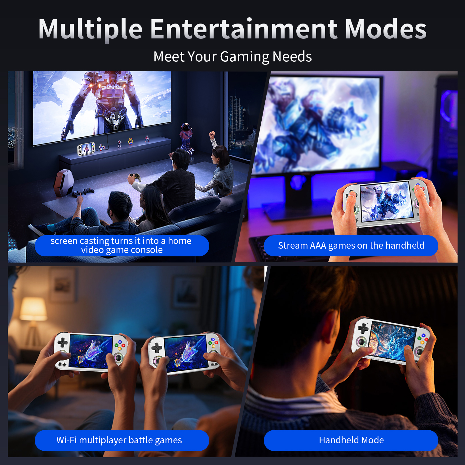 ANBERNIC RG477M RG Slide Retro - Gaming Console Bluetooth บทวิจารณ์และราคา