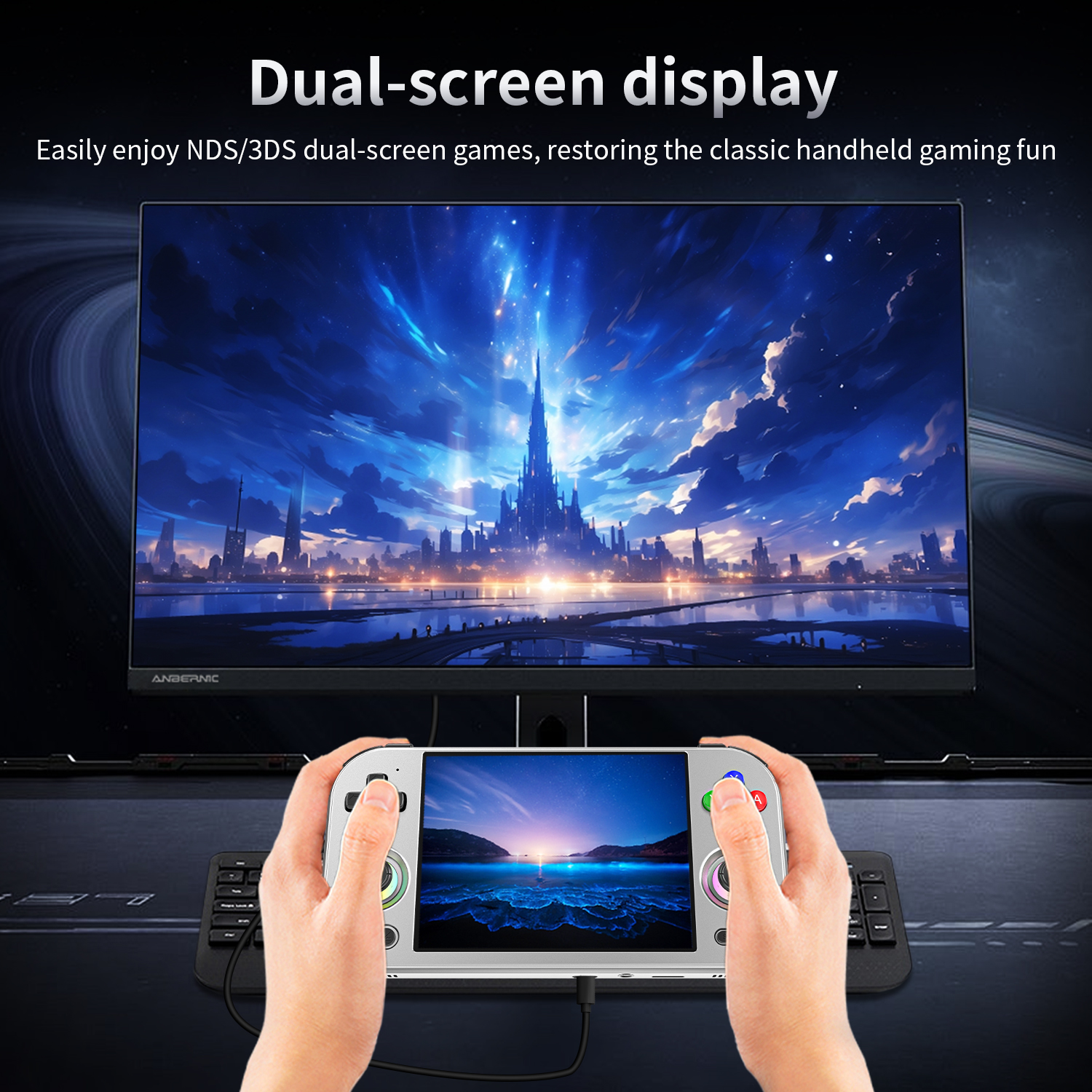 ANBERNIC RG477M RG Slide Retro - Gaming Console Bluetooth บทวิจารณ์และราคา