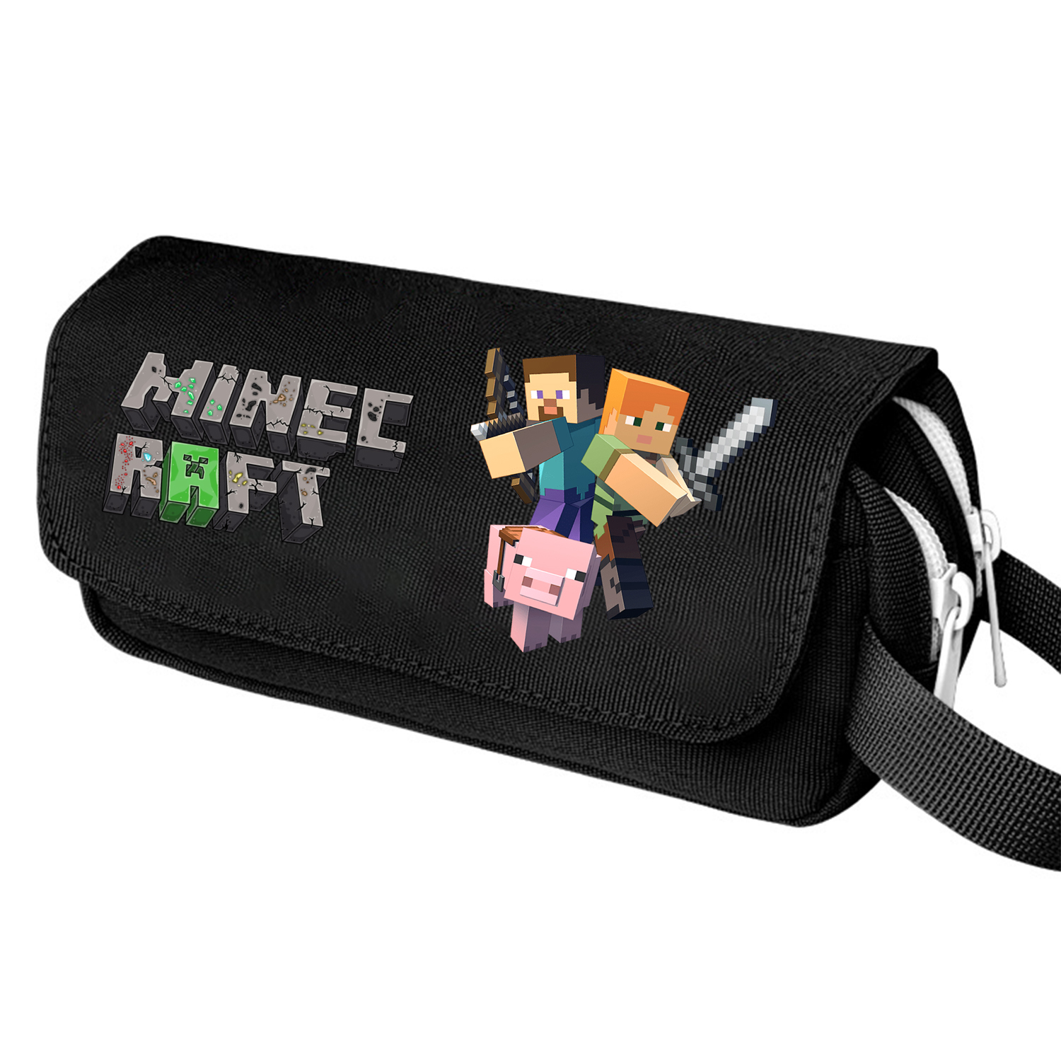 Pixel Game Pencil Case Cartoon - Gaming Console Minecraft บทวิจารณ์และราคา