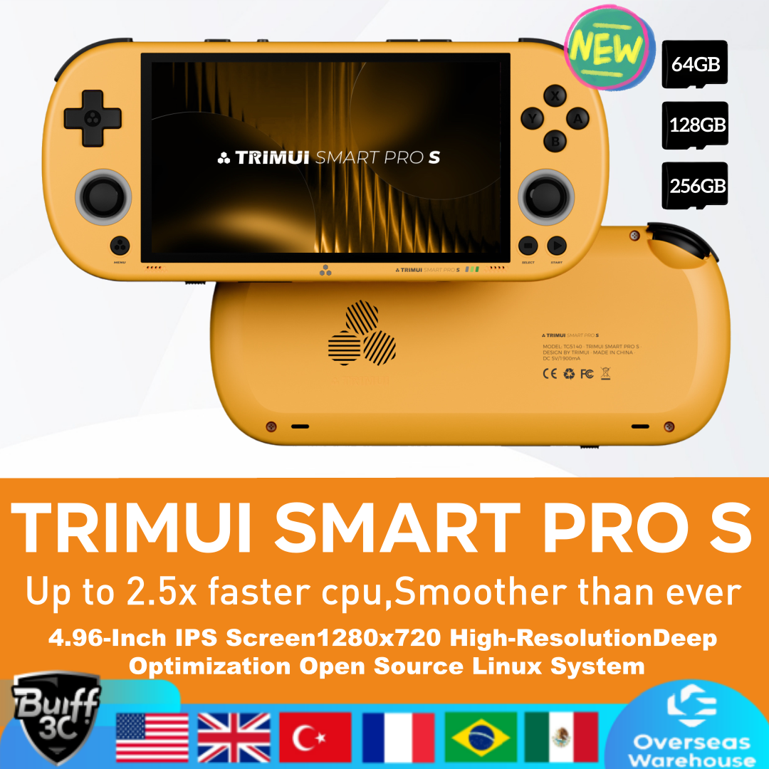 Trimui Smart Pro S Handheld Ga - Gaming Console Bluetooth บทวิจารณ์และราคา