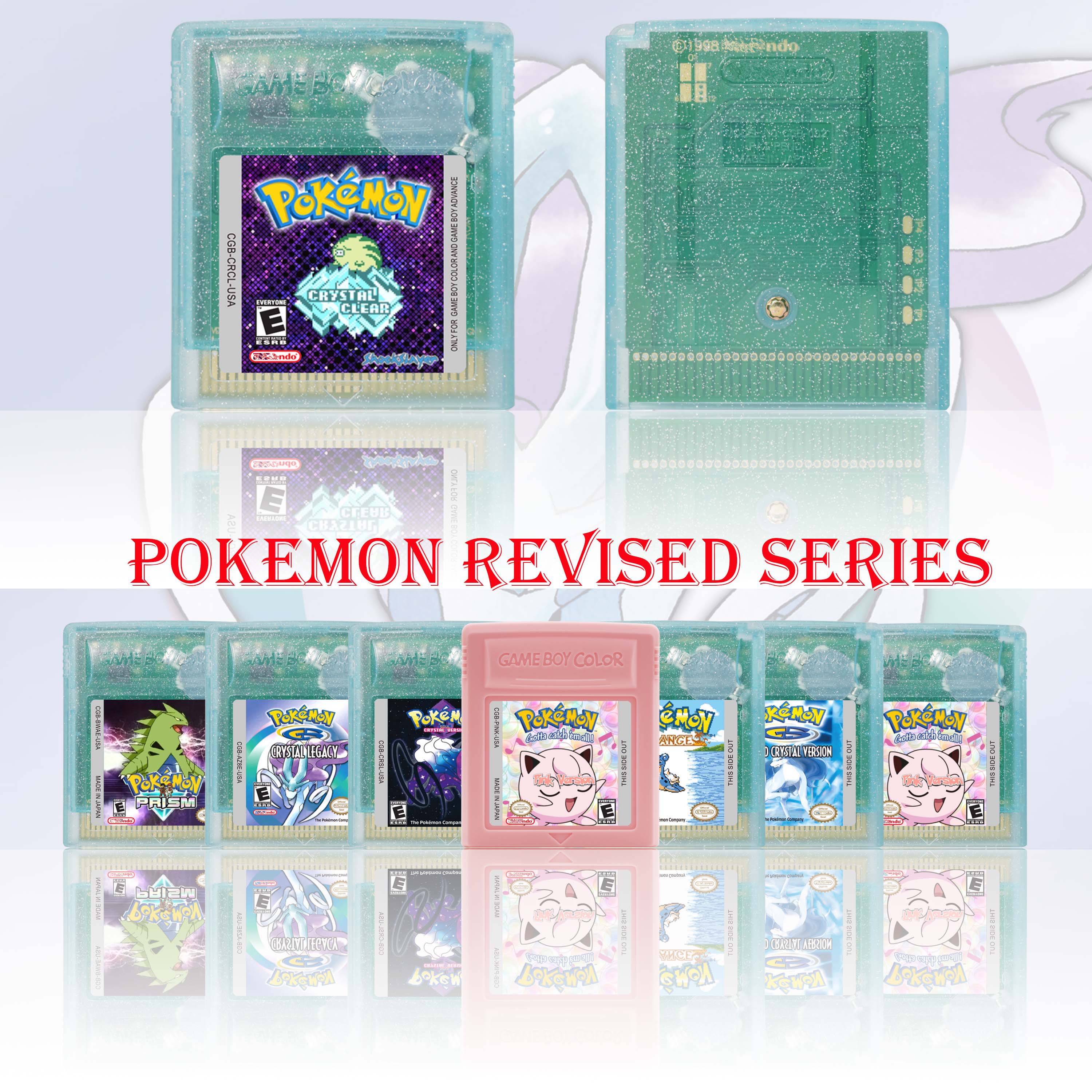 Pokemon Crystal Clear/Orange/P - Gaming Console High Quality บทวิจารณ์และราคา