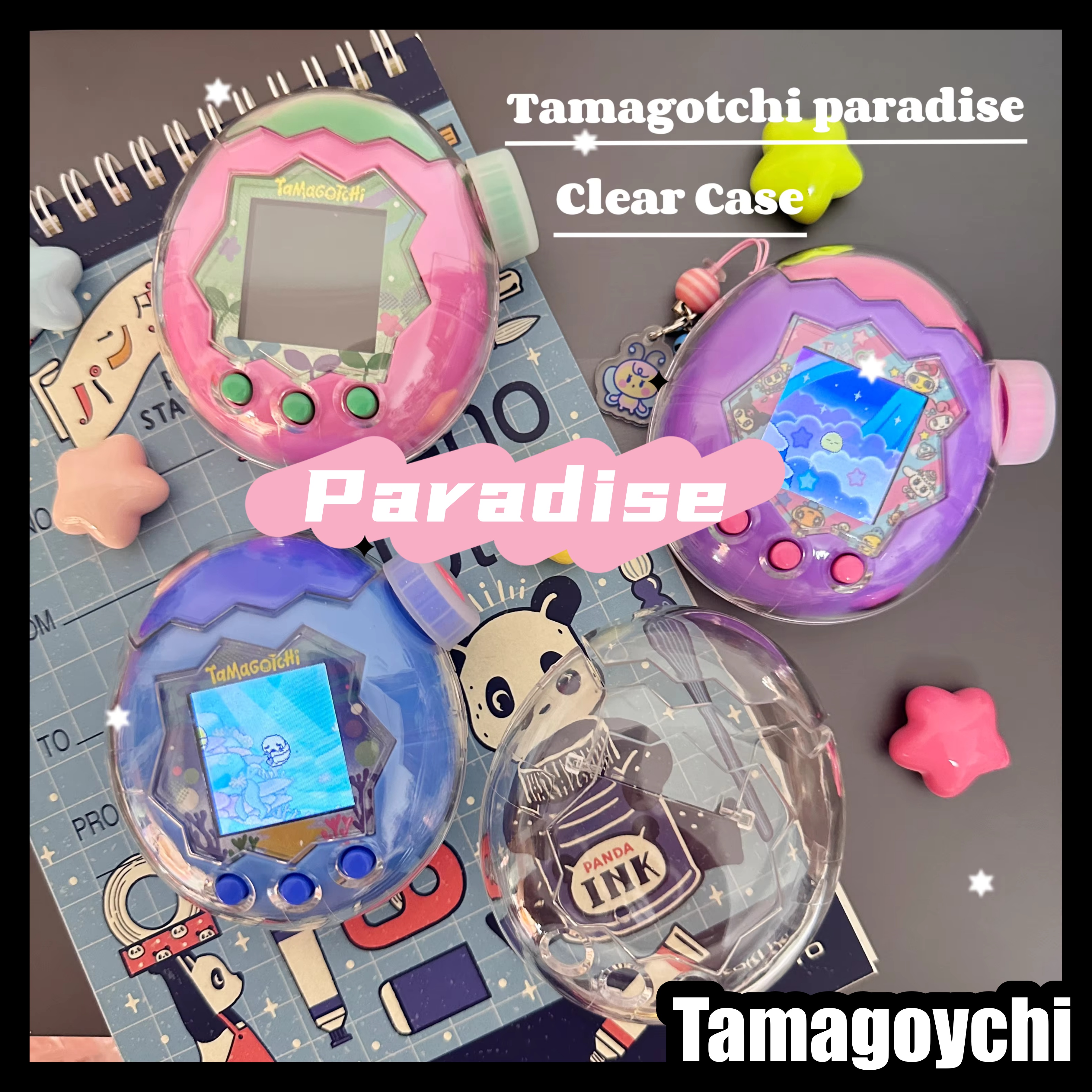Tamagotchi Paradise Transparen - Gaming Console Case บทวิจารณ์และราคา