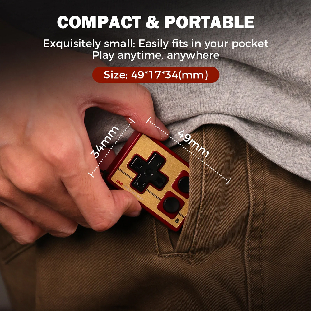 IINE Mini Controller for iOS A - Gaming Console Bluetooth บทวิจารณ์และราคา