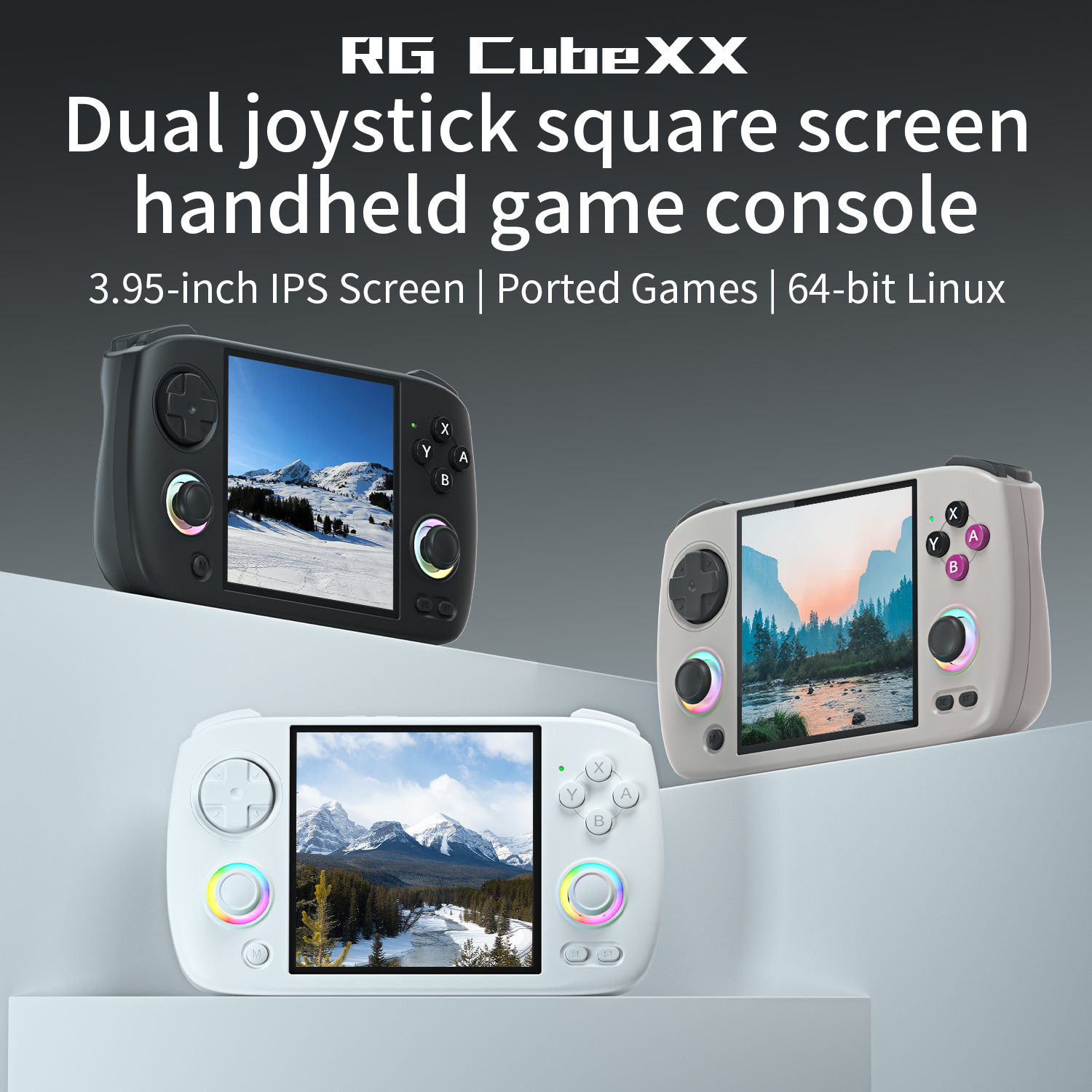 Anbernic RG CubeXX Retro Handh - Gaming Console Bluetooth บทวิจารณ์และราคา