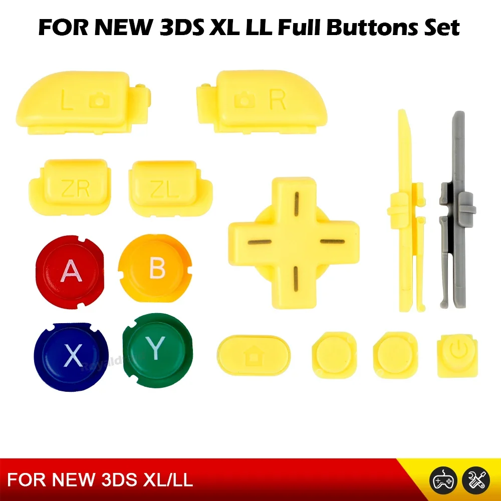 For NEW 3DS XL LL Repair Parts - Gaming Console Buttons บทวิจารณ์และราคา