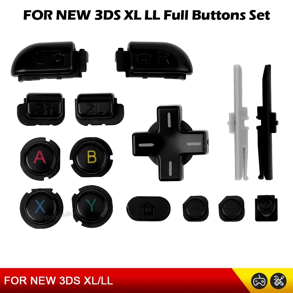 For NEW 3DS XL LL Repair Parts - Gaming Console Buttons บทวิจารณ์และราคา
