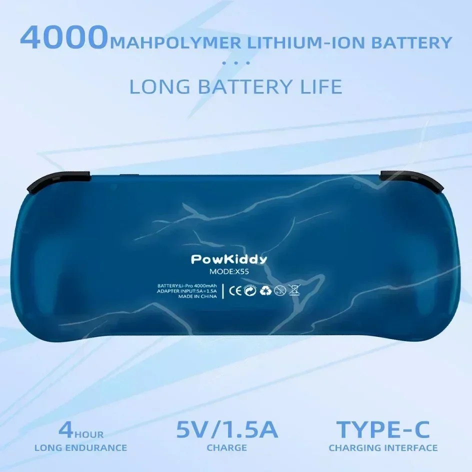 POWKIDDY X55 Handheld Game Con - Gaming Console Cartoon บทวิจารณ์และราคา