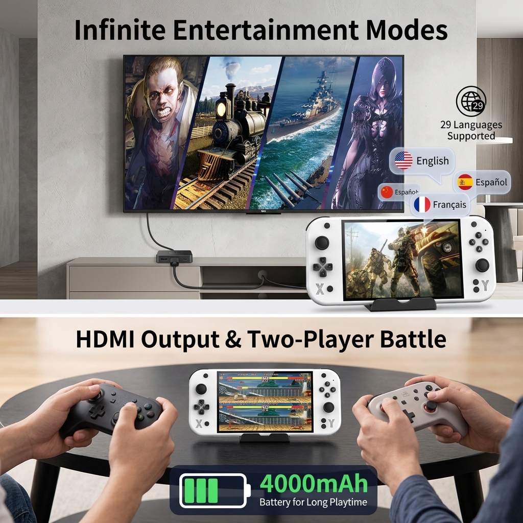 G90 Portable Handheld Game Con - Gaming Console Definition บทวิจารณ์และราคา
