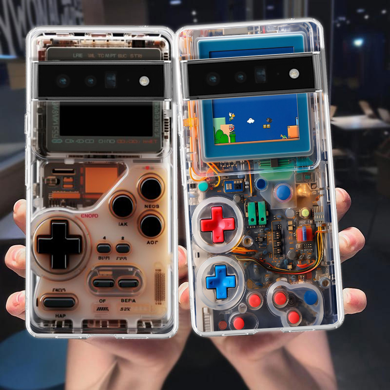Phone Case Cover for Google Pi - Gaming Console Cartoon บทวิจารณ์และราคา