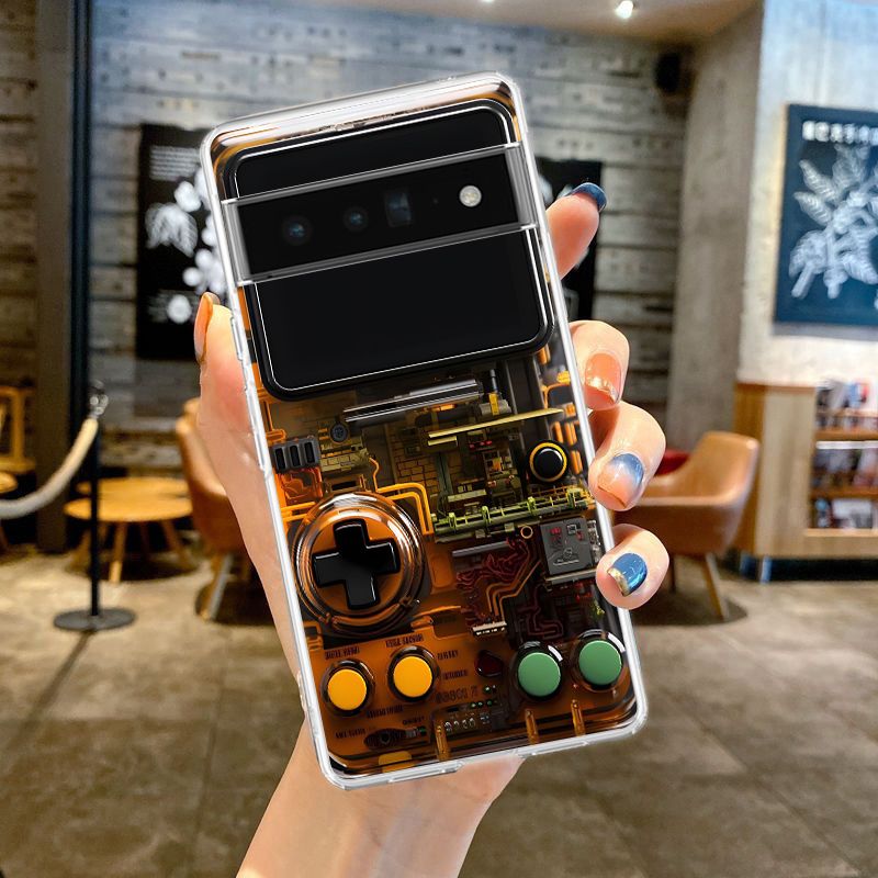 Phone Case Cover for Google Pi - Gaming Console Cartoon บทวิจารณ์และราคา