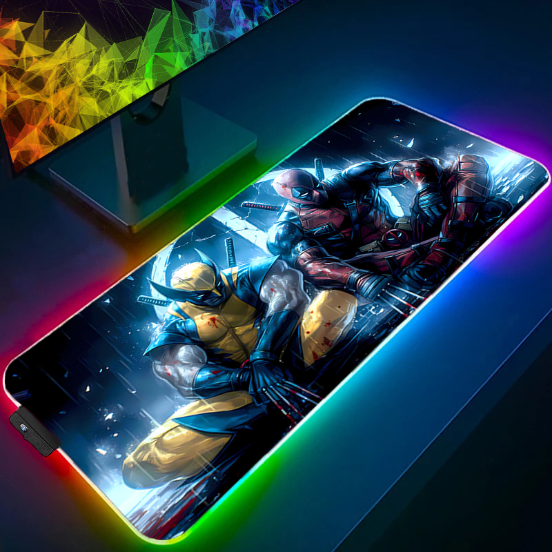 LED Mouse Pad Gaming Backlight - Pad Gaming Console บทวิจารณ์และราคา