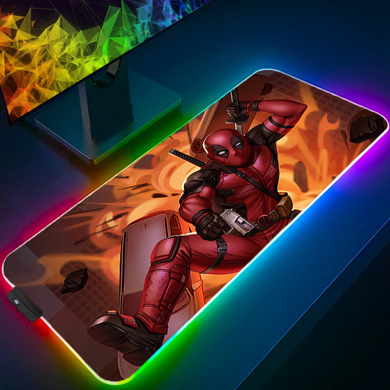 LED Mouse Pad Gaming Backlight - Pad Gaming Console บทวิจารณ์และราคา