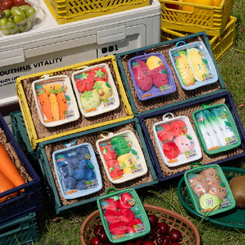 Original Plush Vegetable Fruit - Gaming Console Keychain บทวิจารณ์และราคา