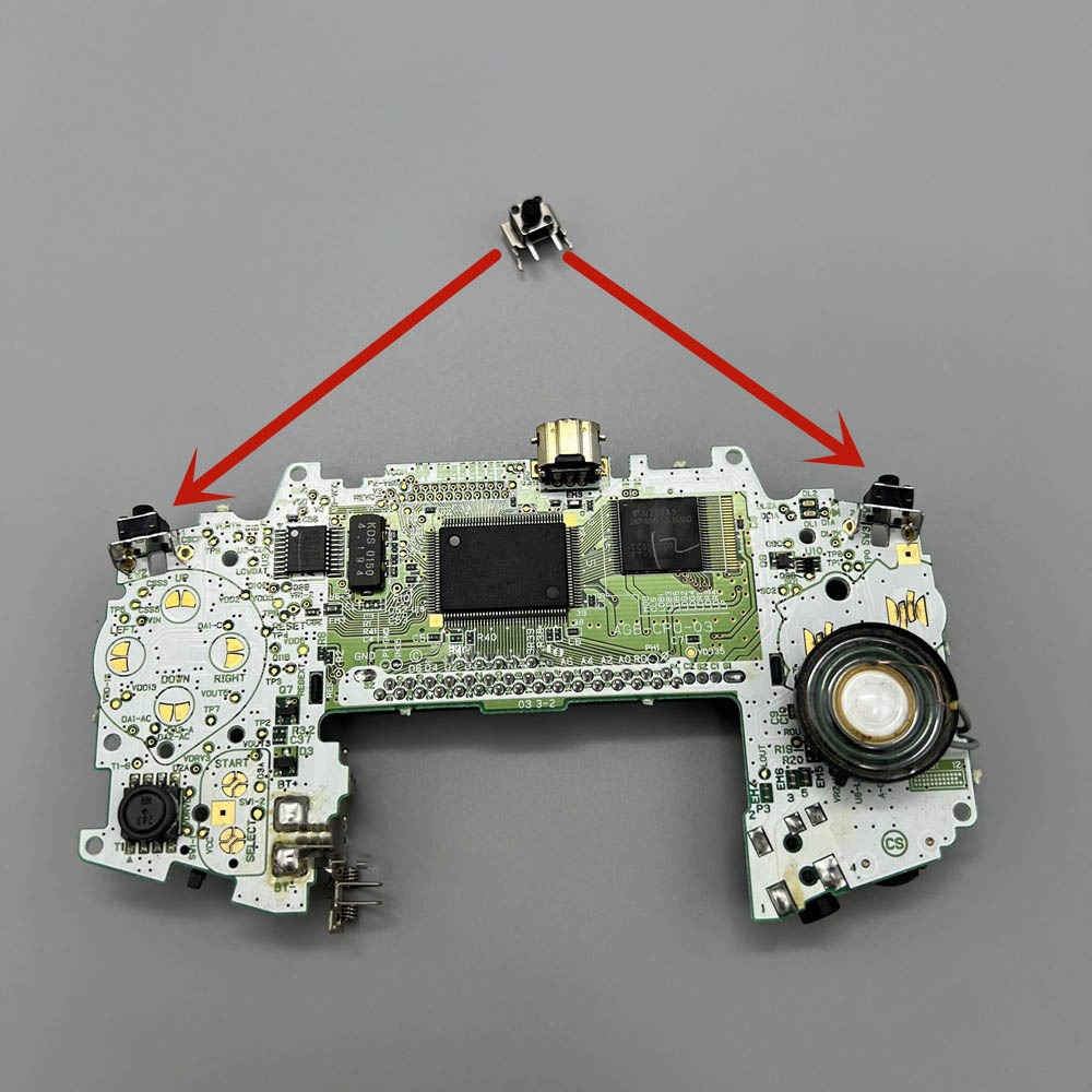 For GBA Game Console Mainboard - Gaming Console Buttons บทวิจารณ์และราคา
