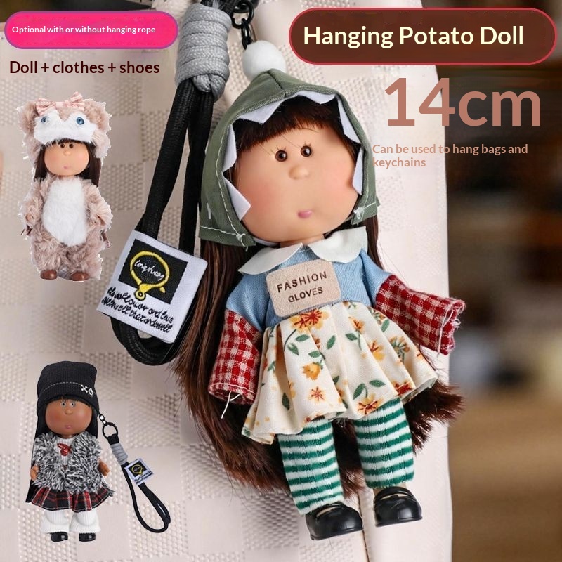 Mia Spanish Potato Doll 14cm V - Gaming Console Keychain บทวิจารณ์และราคา