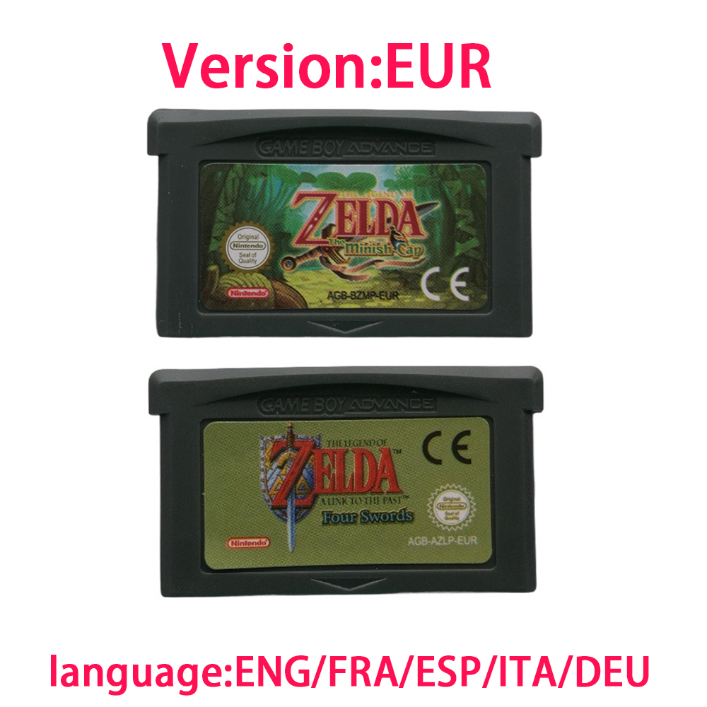 HOT SALE GBA Game Cartridge 32 - Gaming Console Zelda บทวิจารณ์และราคา