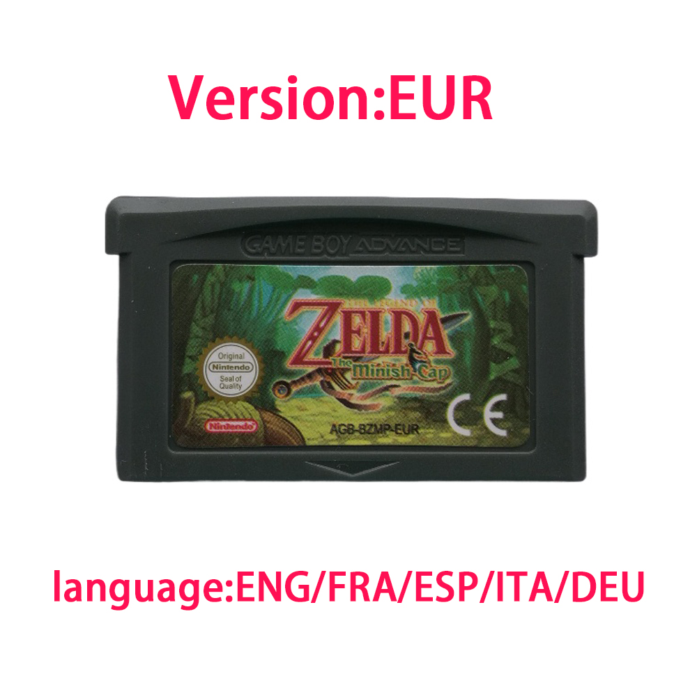 HOT SALE GBA Game Cartridge 32 - Gaming Console Zelda บทวิจารณ์และราคา