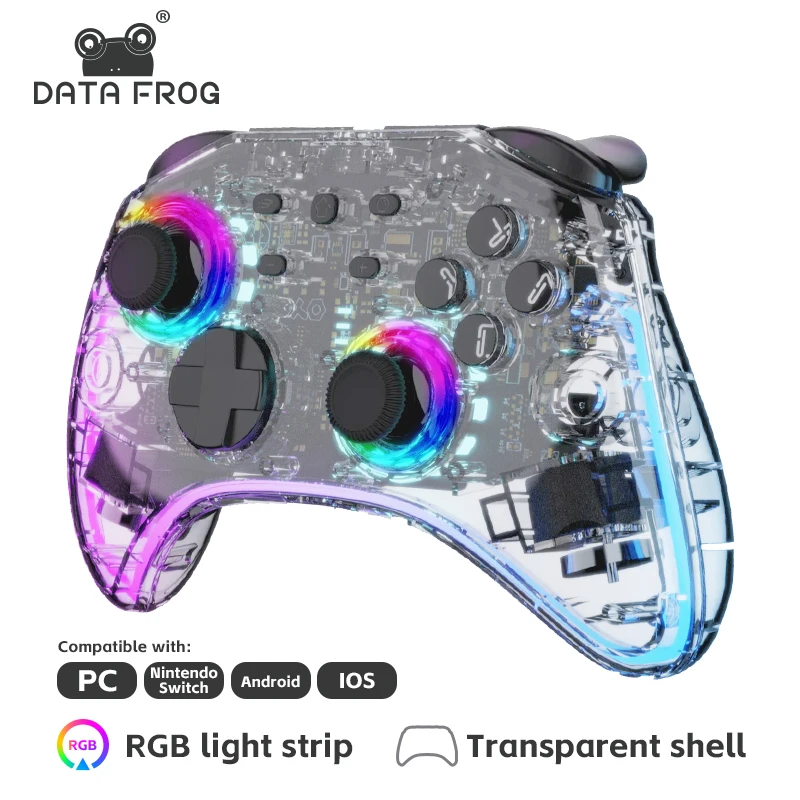 DATA FROG Portable Transparent - Gaming Console Bluetooth บทวิจารณ์และราคา