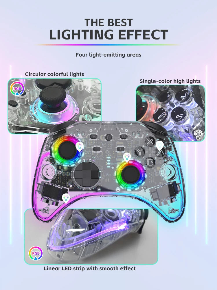 DATA FROG Portable Transparent - Gaming Console Bluetooth บทวิจารณ์และราคา