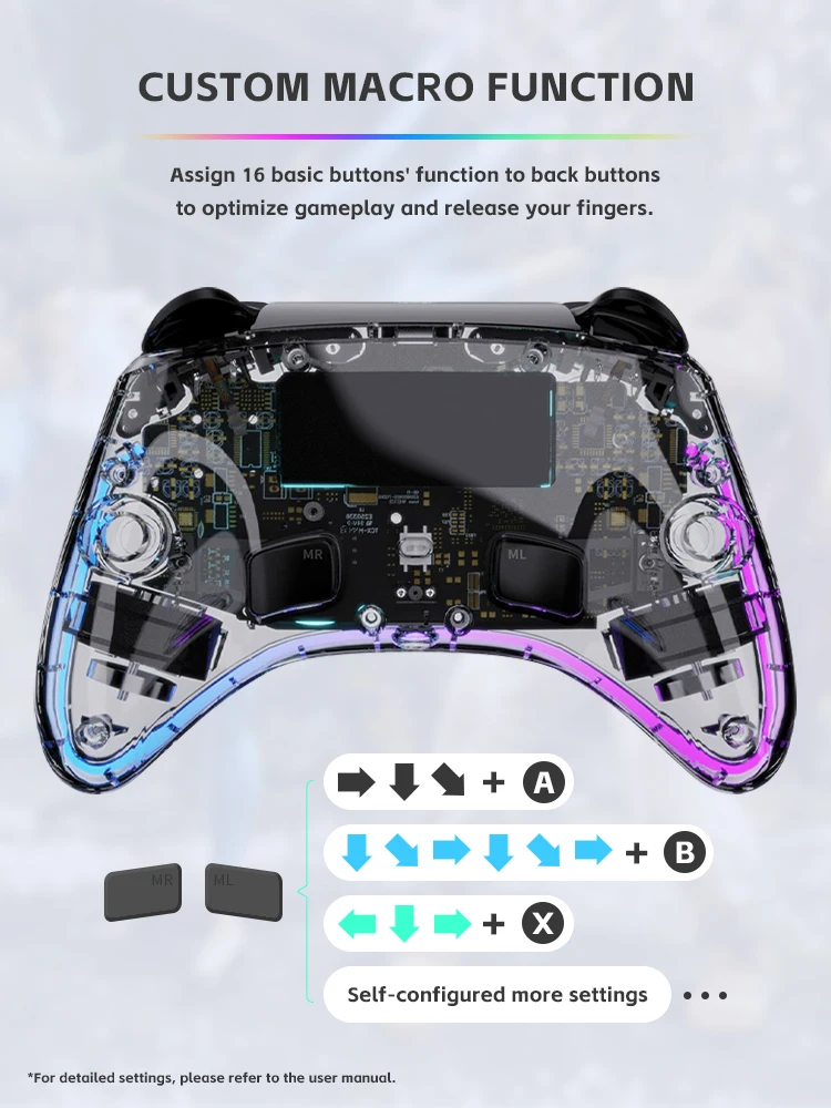 DATA FROG Portable Transparent - Gaming Console Bluetooth บทวิจารณ์และราคา