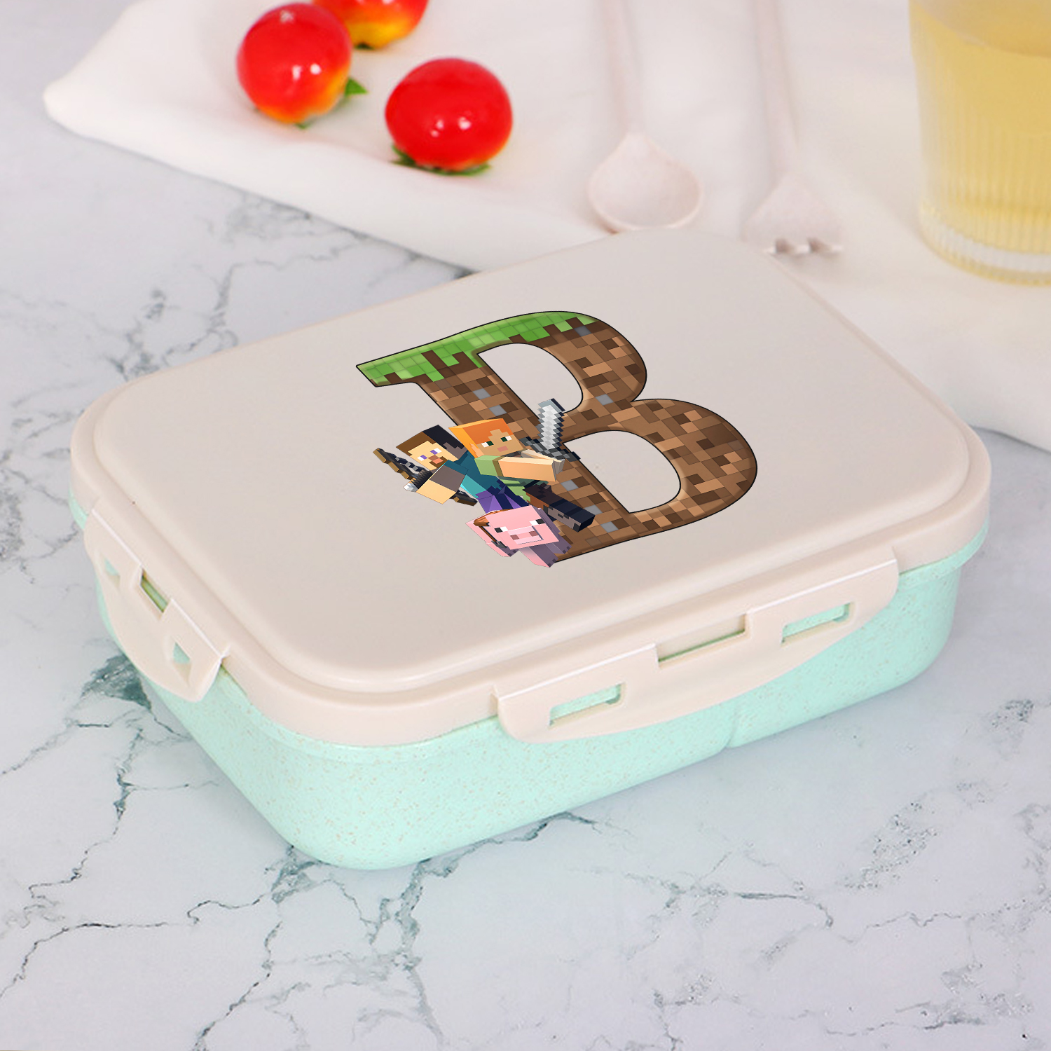 Hot Pixel Game Lunch Box Stude - Gaming Console Minecraft บทวิจารณ์และราคา