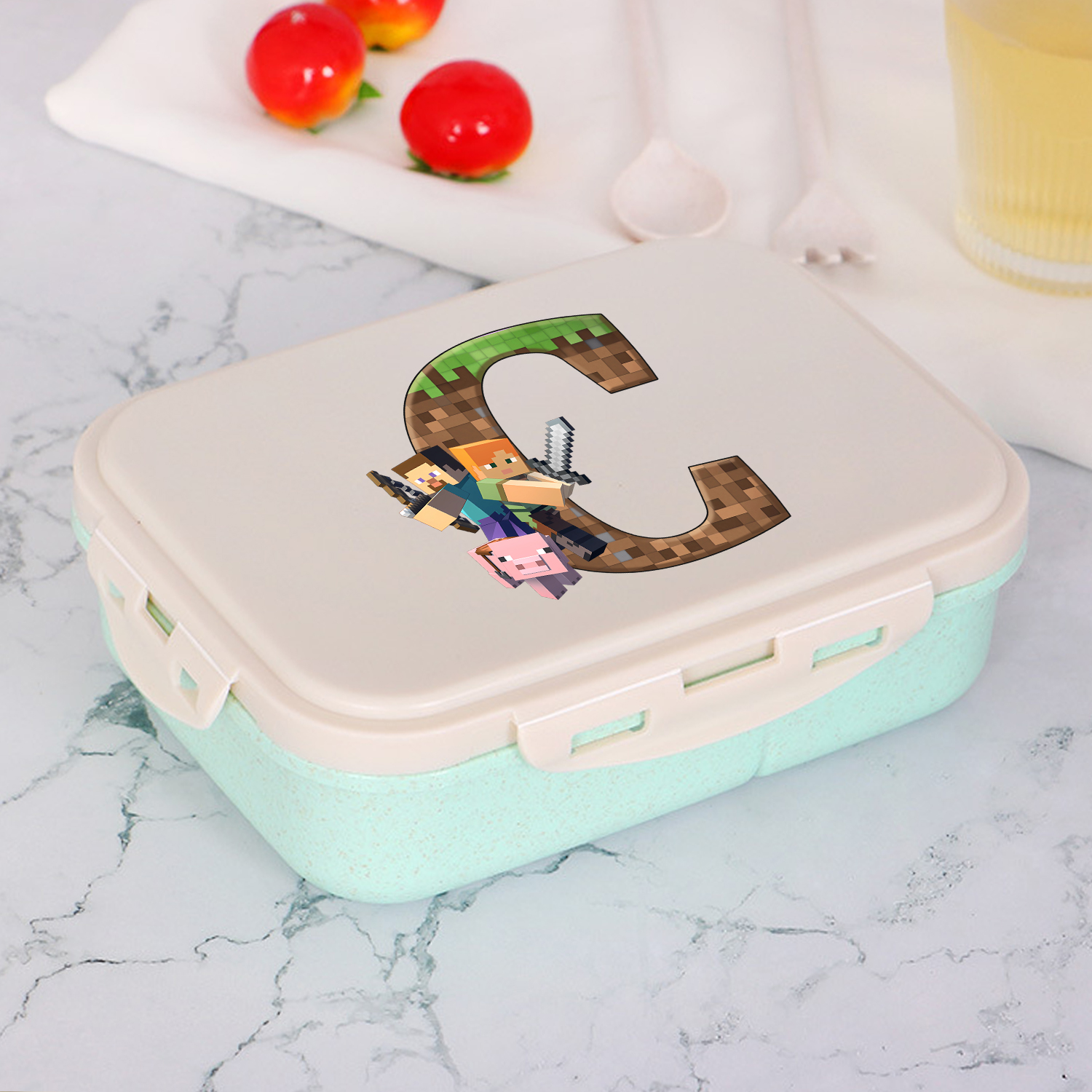 Hot Pixel Game Lunch Box Stude - Gaming Console Minecraft บทวิจารณ์และราคา