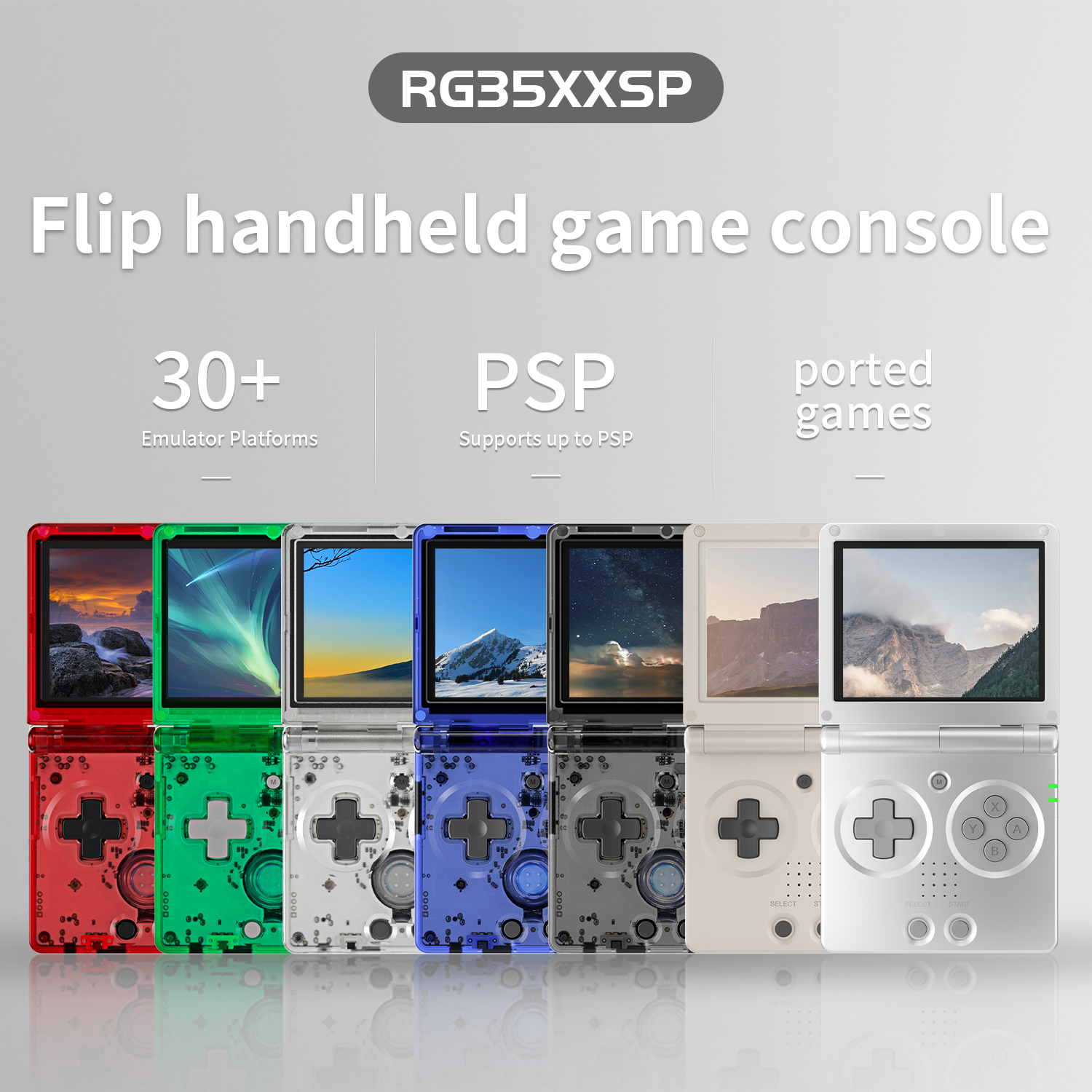 Anbernic RG35XXSP Retro Flip H - Gaming Console Bluetooth บทวิจารณ์และราคา