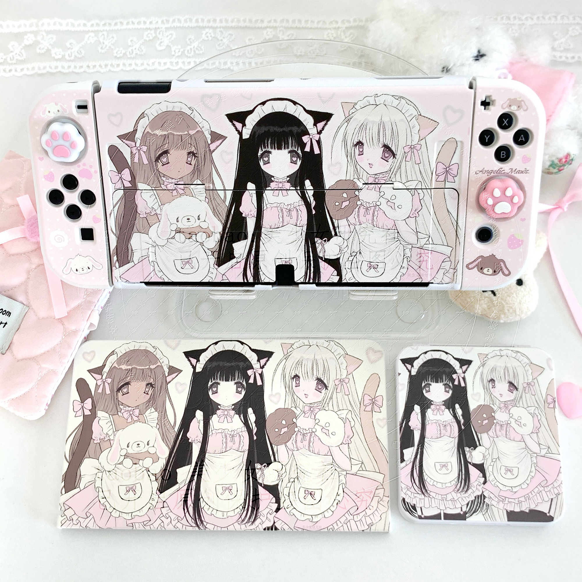 Original Switch Protective Cas - Gaming Console Cartoon บทวิจารณ์และราคา