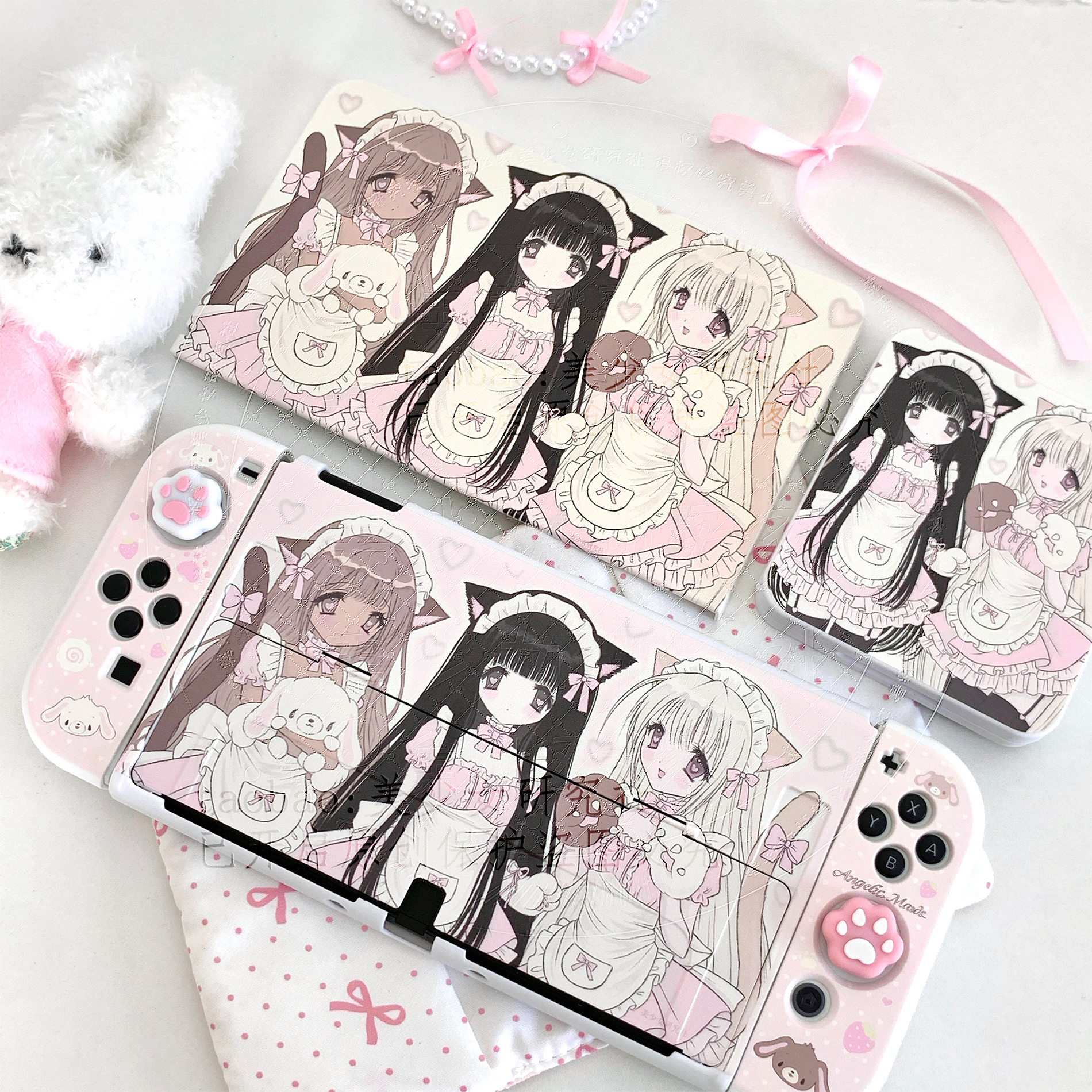 Original Switch Protective Cas - Gaming Console Cartoon บทวิจารณ์และราคา