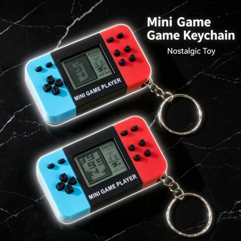 Retro Classic Tetris Game Hand - Gaming Console Keychain บทวิจารณ์และราคา