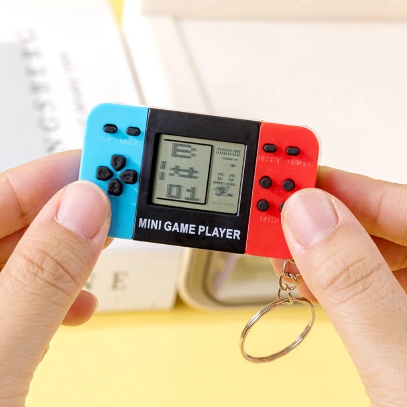 Retro Classic Tetris Game Hand - Gaming Console Keychain บทวิจารณ์และราคา