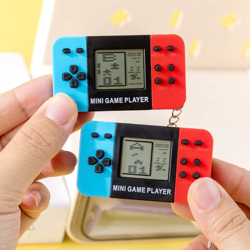 Retro Classic Tetris Game Hand - Gaming Console Keychain บทวิจารณ์และราคา