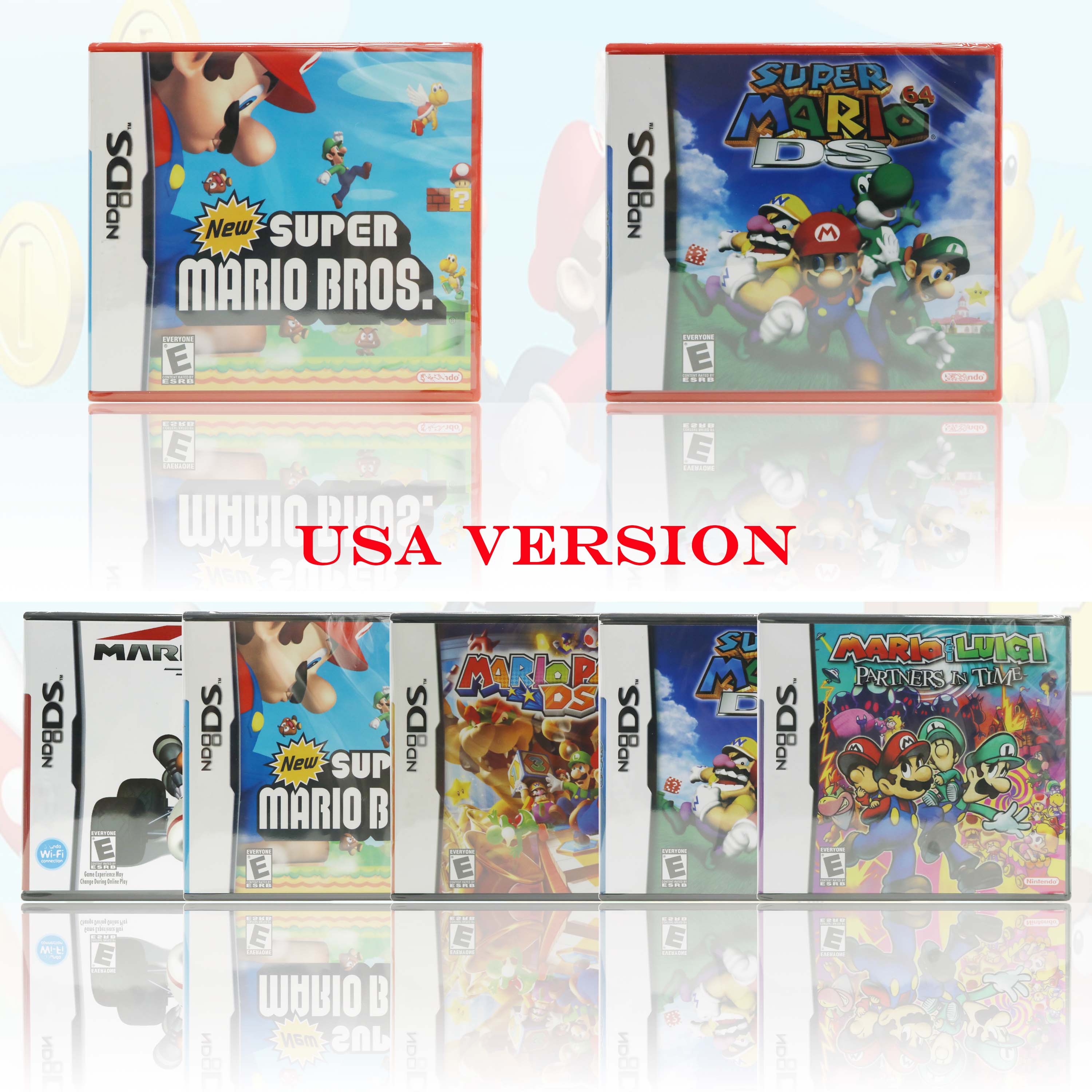 USA Version Super Mario 64 DS/ - Gaming Console Case บทวิจารณ์และราคา