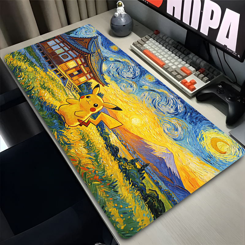 Mouse Pad Pokemon Pikachus Rub - Pad Gaming Console บทวิจารณ์และราคา