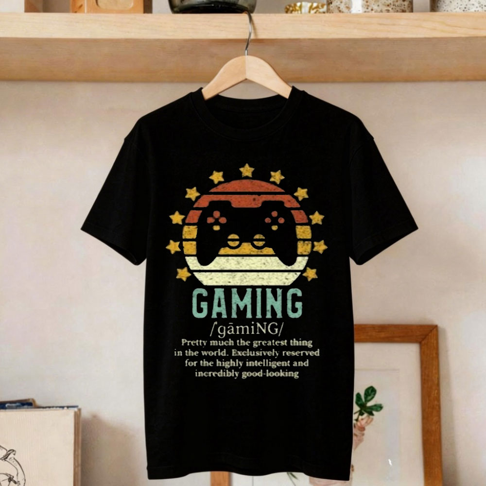 Funny Gaming Definition T-shir - Gaming Console Definition บทวิจารณ์และราคา