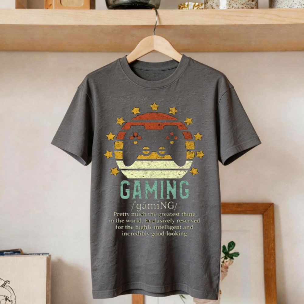 Funny Gaming Definition T-shir - Gaming Console Definition บทวิจารณ์และราคา