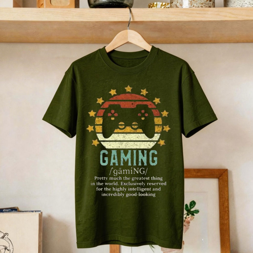 Funny Gaming Definition T-shir - Gaming Console Definition บทวิจารณ์และราคา