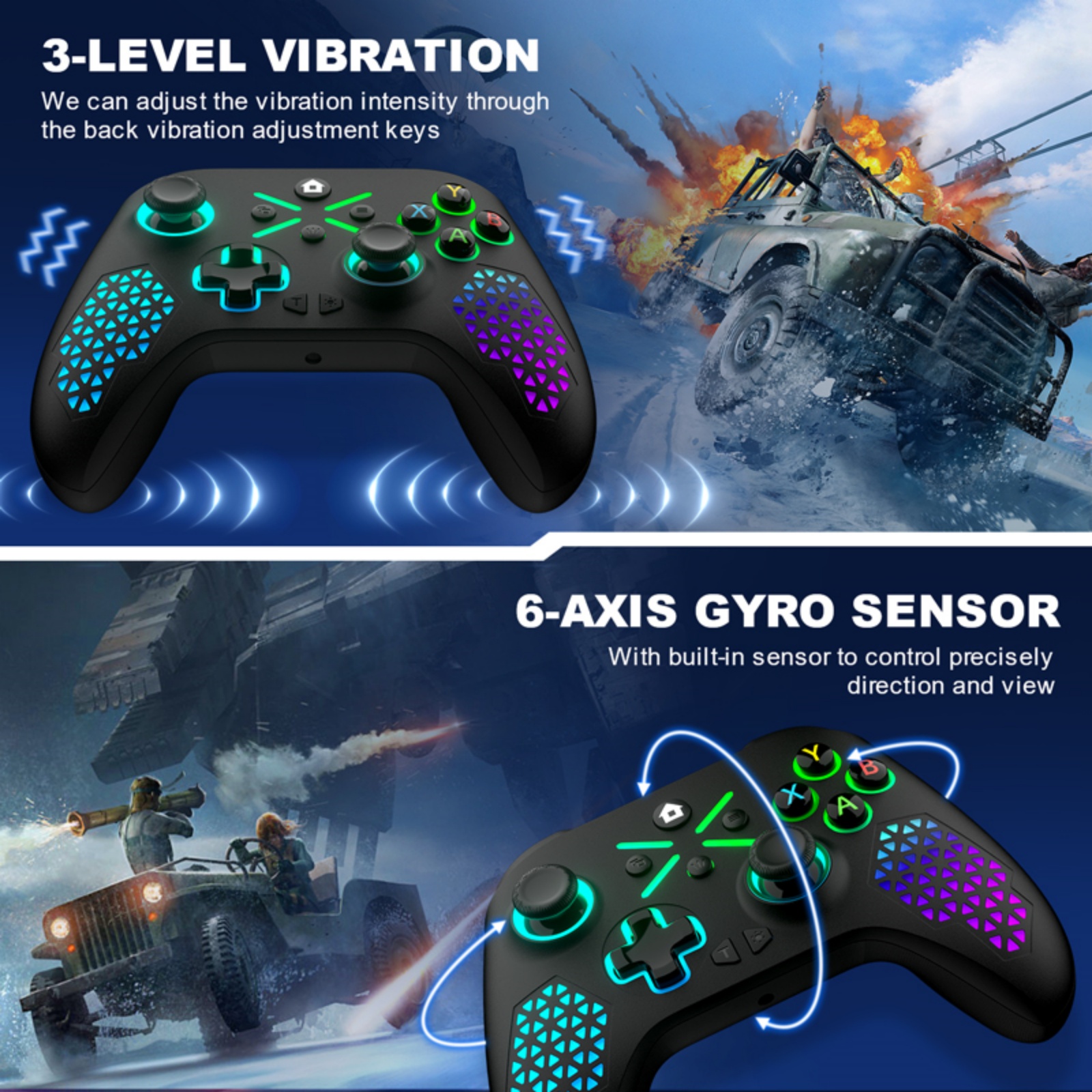 Controller For Xbox One/S/X/Se - Console Gaming Steam บทวิจารณ์และราคา