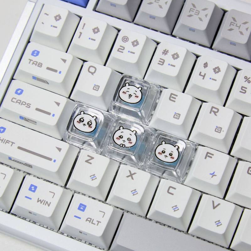 Chiikawa 4 Pcs Handmade Transp - Pad Gaming Console บทวิจารณ์และราคา